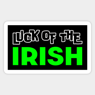 Luck of the Irish Graphic Magnet